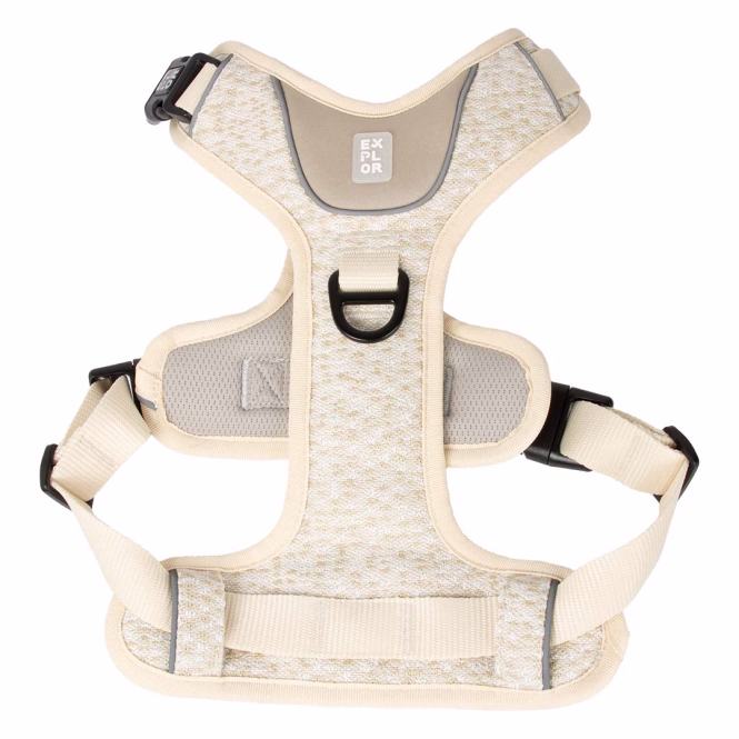 Duvoplus EXPLOR Ultimate Fit No-Pull-Geschirr - antique white - XL - 52-66cm - 71-104cm