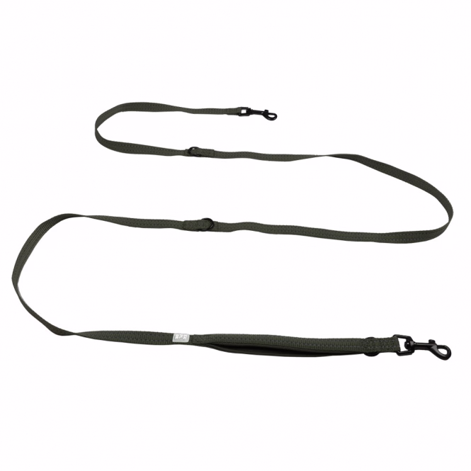 Duvoplus Trainingsleine EXPLOR Ultimate Fit Fashion - granit black - 220cm - 25mm