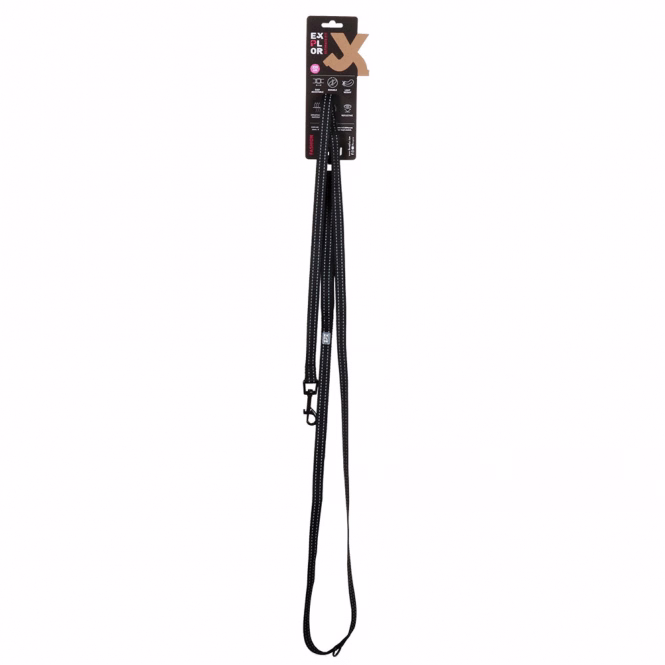 Duvoplus Trainingsleine EXPLOR Ultimate Fit Fashion - granit black - 220cm - 25mm
