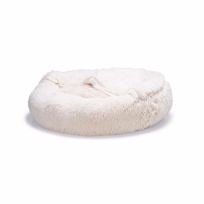 Beeztees Kuschelbett Yala - Beige - 60cm