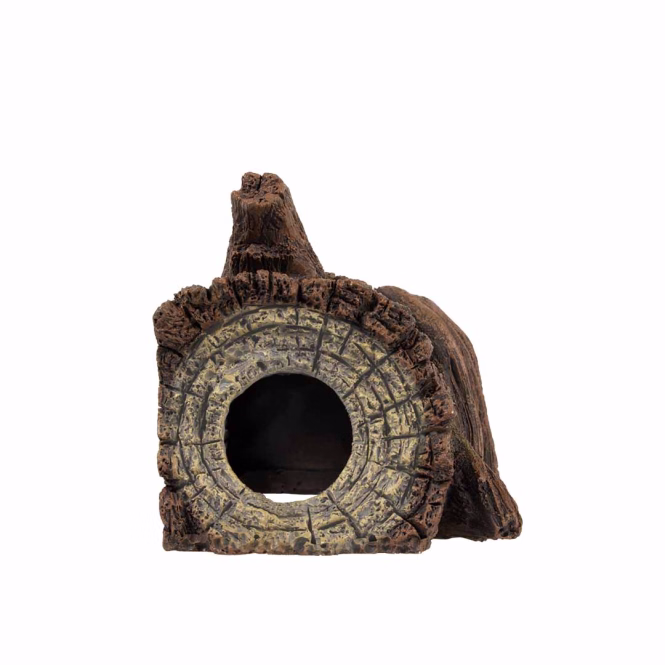 Aqua Della Zucht-Höhle Baum - Braun - S - 14x8,5x9cm