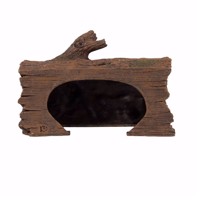Aqua Della Zucht-Höhle Baum - Braun - S - 14x8,5x9cm